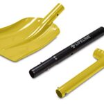 Lifeline 4002 Aluminum Sport Utility, 3 Piece Collapsible Design, Perfect Snow Shovel for Car, Camping and Other Outdoor Activities, One Size, Yellow