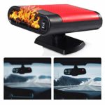 Kizaen Portable Car Heater,Car Defogginger Defroster Heater,Snow Remover Defogger Smoke Removal,12V