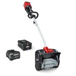 Snapper XD SXDSS82 82V Cordless Snow Shovel Kit with 12-inch clearing width, includes (1) 2Ah Battery & (1) Rapid Charger