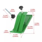 Replacement for John Deere OEM 2X Tractor Bucket Protector Ski Edge Tamer Skid w/Lock Nut Snow Leaf Removal