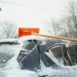 Snow Rake Snow Broom Shuttsco 18” Head only – no Pole Made in USA !!
