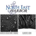 North East Harbor NEH Premium Waterproof Snow Blower Cover – (47″ x 30″ x 37″) – Superior All Weather Protection Storage Cover – Black