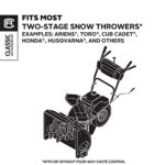 Classic Accessories Universal 2-Stage Snow Thrower Cab