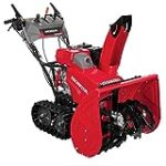 Honda Power Equipment HSS928AAT 28″ Hydrostatic Track Drive 2-Stage Gas Snow Blower with Electric Joystick Chute Control