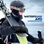 Ski Gloves – Velazzio Waterproof Breathable Snowboard Gloves, 3M Thinsulate Insulated Warm Winter Snow Gloves, Fits Both Men & Women (L/XL)